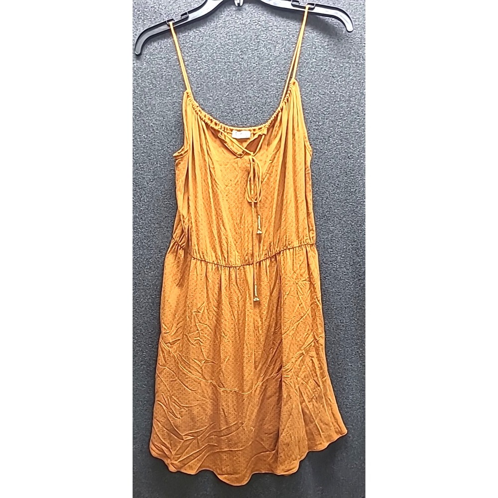 Intimately Free People Shake It Up Slip Dress Rust Size Lg Boho‎ Hippie Fairy